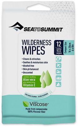 Sea to Summit Wilderness Wipes Compact 12 Pk