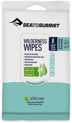 Sea to Summit Wilderness Wipes X−Large 8 Pk
