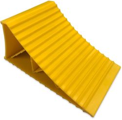 Australian RV Large Wheel Chock Yellow