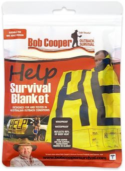 Bob Cooper Help Survival Blanket