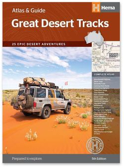 Hema Maps Great Desert Tracks Atlas & Guide 5th Edition