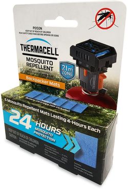 Thermacell Backpacker Mat−Only Refills 24 Hour − Packaging