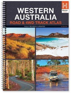 Hema Western Australia Road & 4wd Track Atlas 3rd Edition
