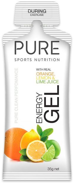 Pure Sports Nutrition Pure Energy Gel Orange Lemon Lime 