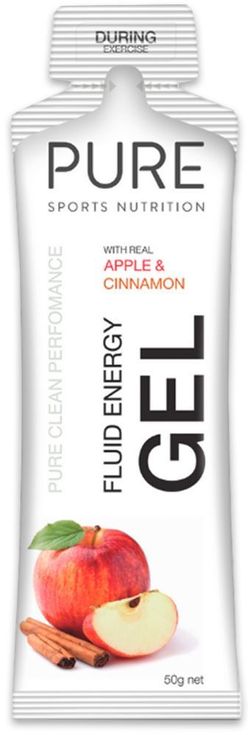 Pure Sports Nutrition Fluid Energy Gel Apple & Cinnamon