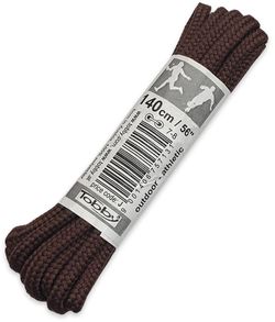 Tobby Shoe laces  Round 140cm Brown