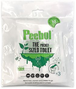 	Shewee Peebol Pocket Sized Toilet