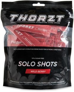 Thorzt Solo Shots 50 Pk Wild Berry − Front of packaging