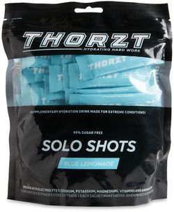 Thorzt Solo Hydration Shots 50 Pk Blue Lemonade − Front of packaging