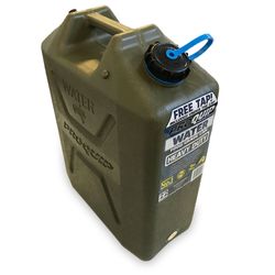 Pro Quip 22L Wide Mouth Heavy Duty Water Jerry Can with Tap
