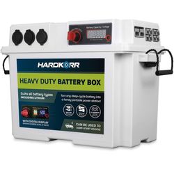 Hard Korr Heavy Duty Battery Box White