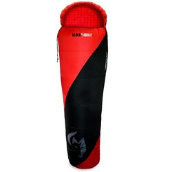 Black Wolf Campsite Kids Sleeping Bag True Red M0