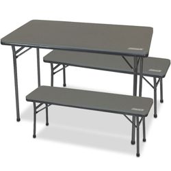 Coleman Folding Table & Bench Set