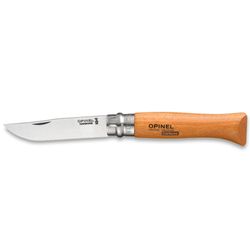 Opinel N°09 Carbon Knife − 9 cm Carbon Steel blade	