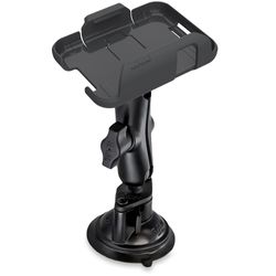 ZOLEO Universal Mount Kit − Secure the ZOLEO satellite communicator device on the windshield of a vehicle or vessel and keep it charged at the same time