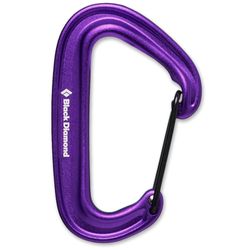 Black Diamond MiniWire Carabiner Purple