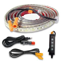 Hard Korr 2m Stick−On 3 Colour Flexible LED Tape Light − 2m stick−on orange/white LED tape light