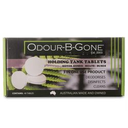 Odour−B−Gone Holding Tank Toilet Tablets 40 x 30g