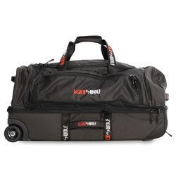 Black Wolf Bladerunner Gen II 90 + 20 Wheeled Duffle Bag Jet Black	