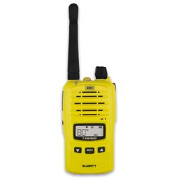 GME 5 Watt UHF CB Handheld Radio Yellow TX6160XY − Featuring 5 watt transmission power in high visibility yellow