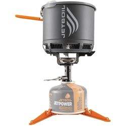 JetBoil Stash Cooking System − Stand−alone stove with titanium burner and .8L FluxRing cook pot
