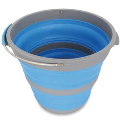 Popup 10L Bucket − Pops up for easy use and collapses for compact storage