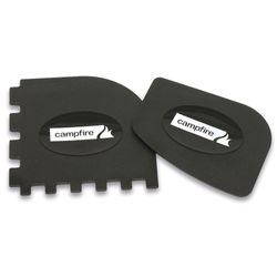 Campfire Scraper Set 2 Pk − 1 x pan scraper, 1 x grill scraper 