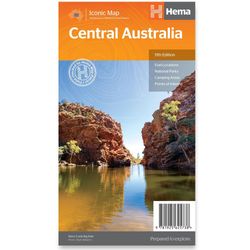 Hema Central Australia Map 11th Edition