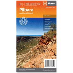 Hema Pilbara and Coral Coast Map