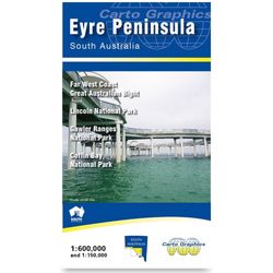 Hema Regional Map Eyre Peninsula South Australia − All the information you need to explore the Eyre Peninsula 
