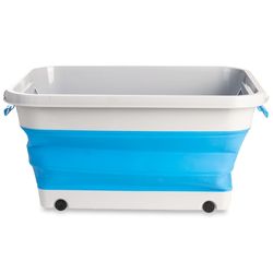 Collapsible Space Saving 30L Silicone Storage Tub − Pop up to store your gear