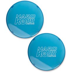 Hard Korr Driving Light Covers − 9 Inch − Blue − Pair