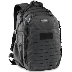 Caribee M35 Incursion Backpack Black − Military inspired multi−compartment 35L daypack

