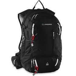 Caribee Trek 32 Backpack Black − 32L capacity, multi−compartment 