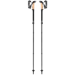 Leki Black Series FX Carbon Poles − Genuine cork surface and rubber grip head for comfort and control 