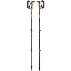 Leki Khumbu Lite Poles Dark Anthracite Mango − Lightweight and high−strength aluminium shafts