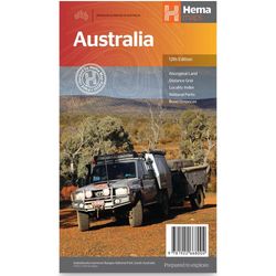 Hema Australia Large Map