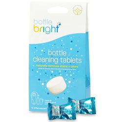 HydraPak Bottle Bright 12 Tablets −  Heavy−duty cleaning and all−natural ingredients
