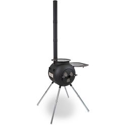 Ozpig Cooker Heater Series 2 − Made completely of steel with zinc legs and is very compact and portable