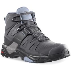 Salomon X Ultra 4 Mid GTX Wmn's Boot Magnet Black Zen Blue − Women−specific hiking boot