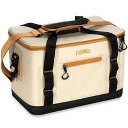 Thermos 18 Can Trailsman Insulated Cooler Cream Tan