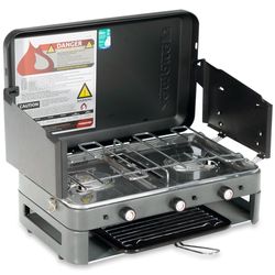 Zempire 2 Burner Deluxe Stove & Grill