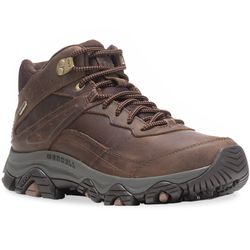 Merrell Moab Adventure 3 Mid WP Men's Boot Earth − Nubuck leather and mesh upper