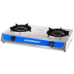 Companion Double Burner Wok Cooker − Strong and powerful benchtop design
