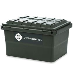 Expedition134 Heavy Duty Plastic Storage Box 55L Military Green − Unique injection moulding and design