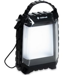 OZtrail Lumos 700 Lithium Rechargeable Hanger Lantern − Rechargeable lithium−ion battery with battery indicator