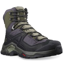 Salomon Quest Element GTX Men's Boot Black Deep Lichen Green Olive Night