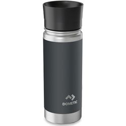 Dometic Thermo Bottle 500ml Slate − Double−wall insulation keeps drinks hot for 6 h or cold for 12 h