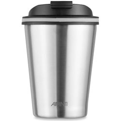 Avanti Go Cup Double Wall Insulated Cup 236ml Brushed − High−quality stainless steel