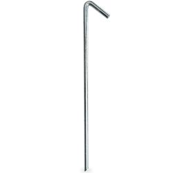 Supex Steel Tent Peg 8mm x 300mm − Hard galvanized steel peg